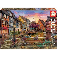 Puzzle Colmar France 2D 3000 Κομμάτια