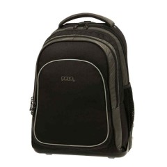 Polo Compact Τρόλεϊ Σχολική Τσάντα Πλάτης Δημοτικού σε Μαύρο χρώμα #901177-2000