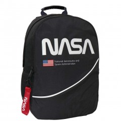 Must Nasa Σχολική Τσάντα Πλάτης Δημοτικού σε Μαύρο χρώμα Μ33 x Π16 x Υ45εκ #486020