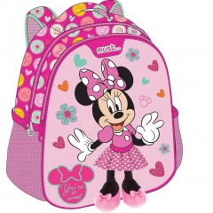 Must Minnie You Are So Sweet Σχολική Τσάντα Πλάτης Νηπιαγωγείου σε Ροζ χρώμα #563377