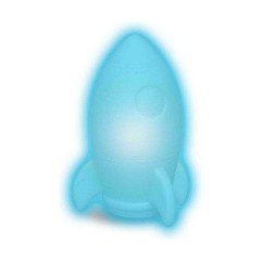 Διακάκης Παιδικό Διακοσμητικό Φωτιστικό Πύραυλος Μπλε 10x9.5x14.8εκ. #621781