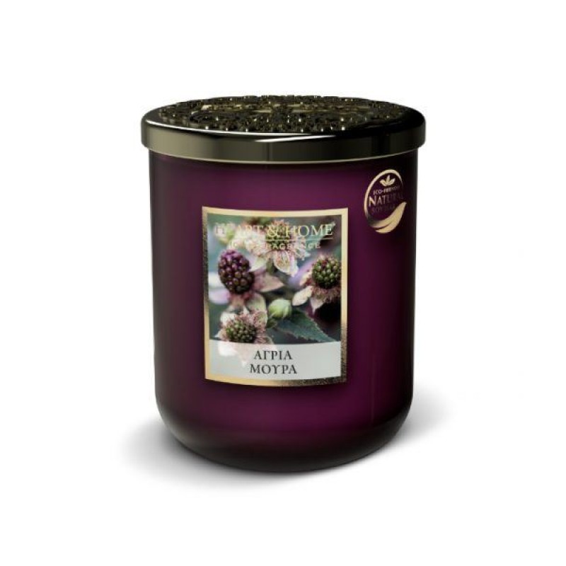 HEART & HOME "WILD BERRY" LARGE CANDLE 320g